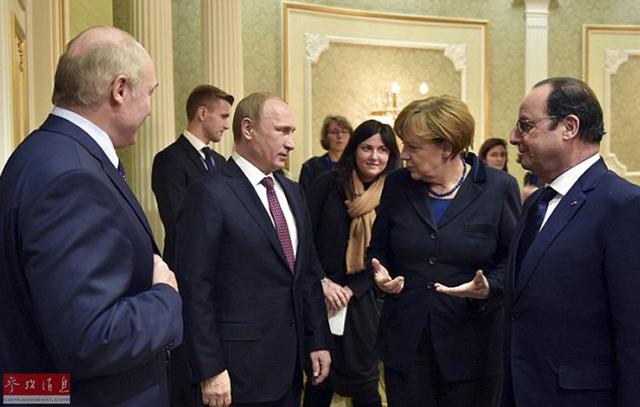 默克爾:普京明確表示不會(huì)讓烏東部民兵失敗