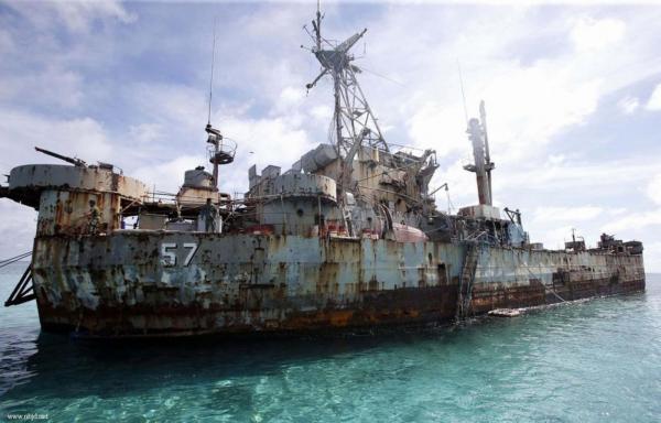 菲律賓在南海大興土木 美國卻睜一只眼閉一只眼